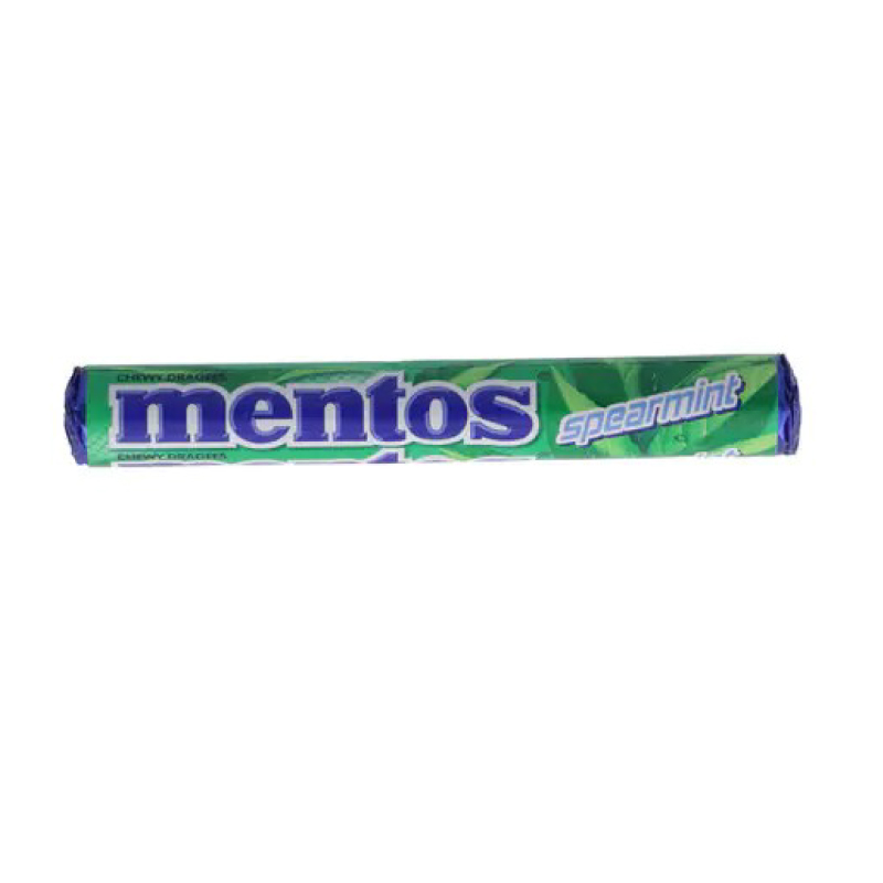 Mentos 14P Roll Spearmint (24 Stick in a Box)