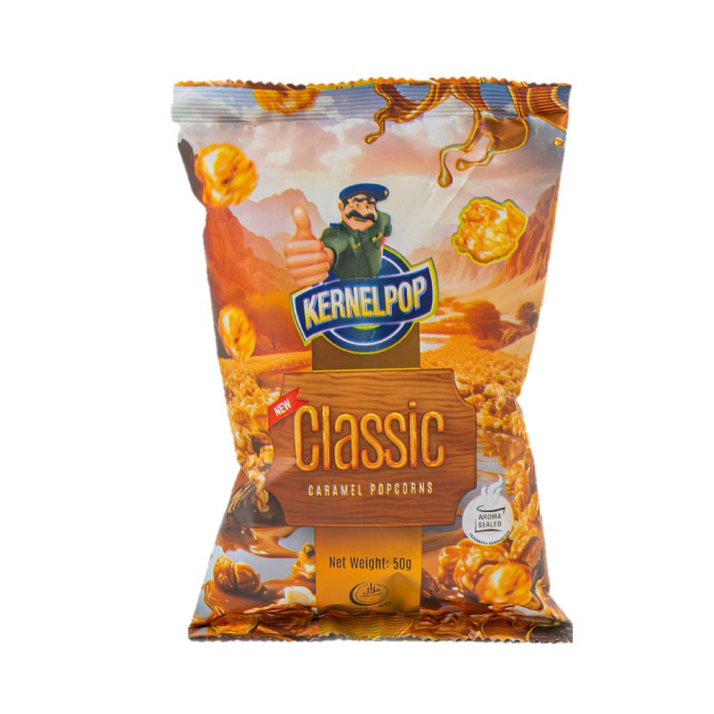 Caramel Coated Popcorn 50g