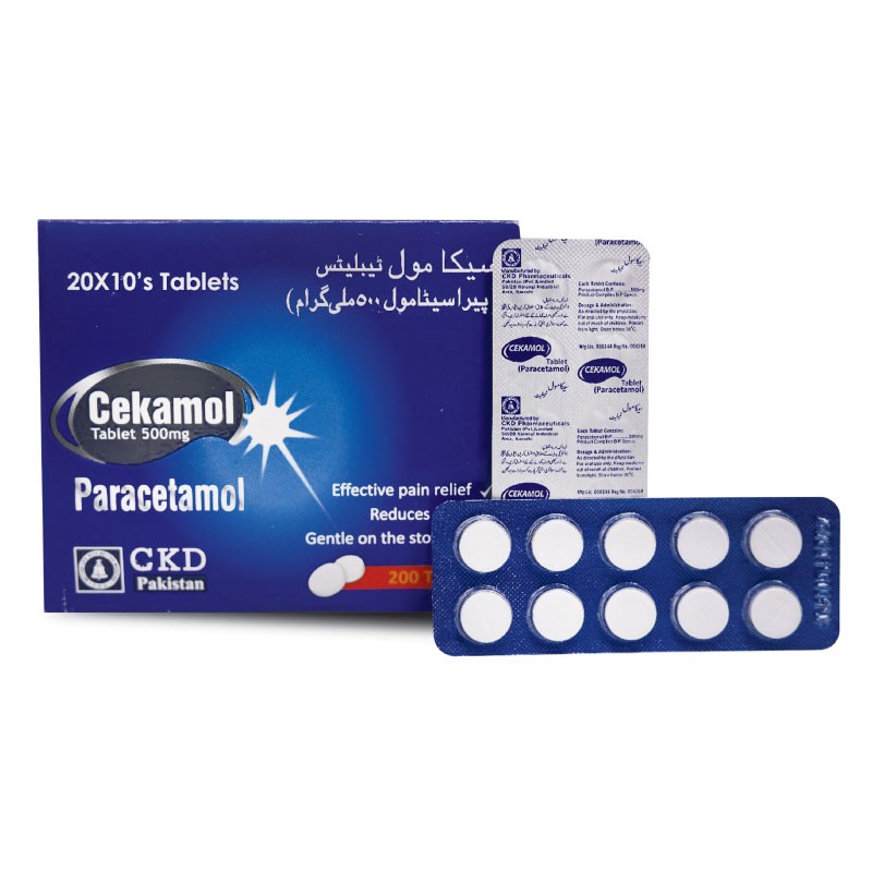 Cekamol Tablet 500mg 20x10s