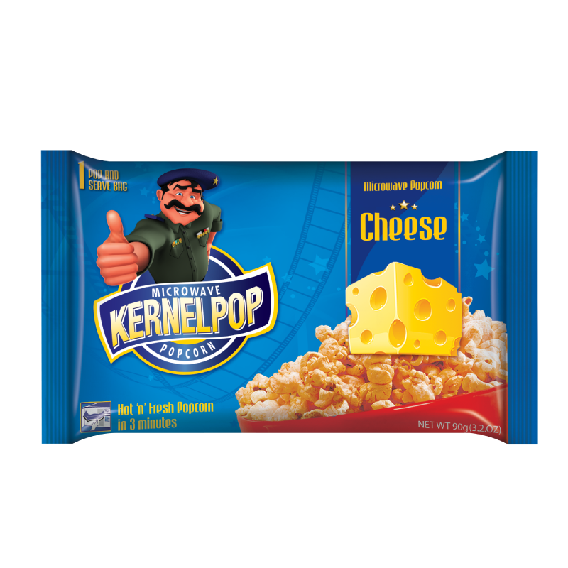 Kernelpop Ready to Cook Popcorn Cheese 80gm